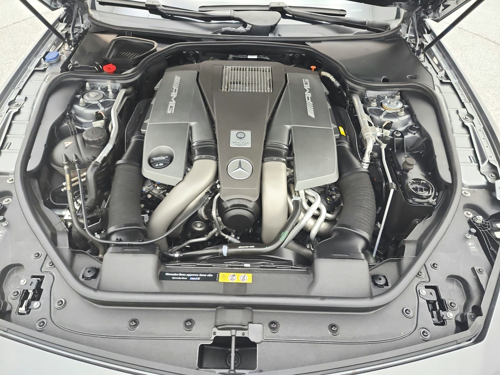 Used 2018 Selenite Grey Metallic Mercedes-Benz AMG® SL 63 Roadster image 11