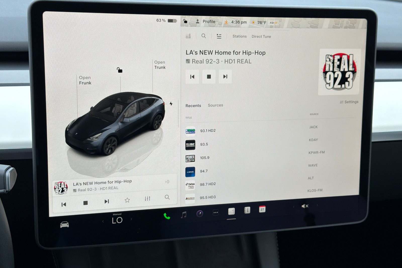 Used 2025 STEALTH GRAY Tesla Long Range AWD *Ltd Avail* image 17