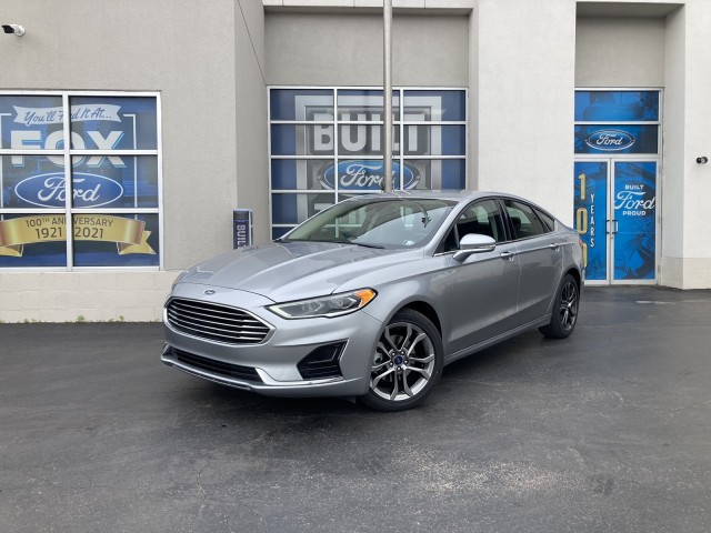 Silver 2020 Ford Fusion SEL FWD Sedan Front-Wheel Drive Automatic