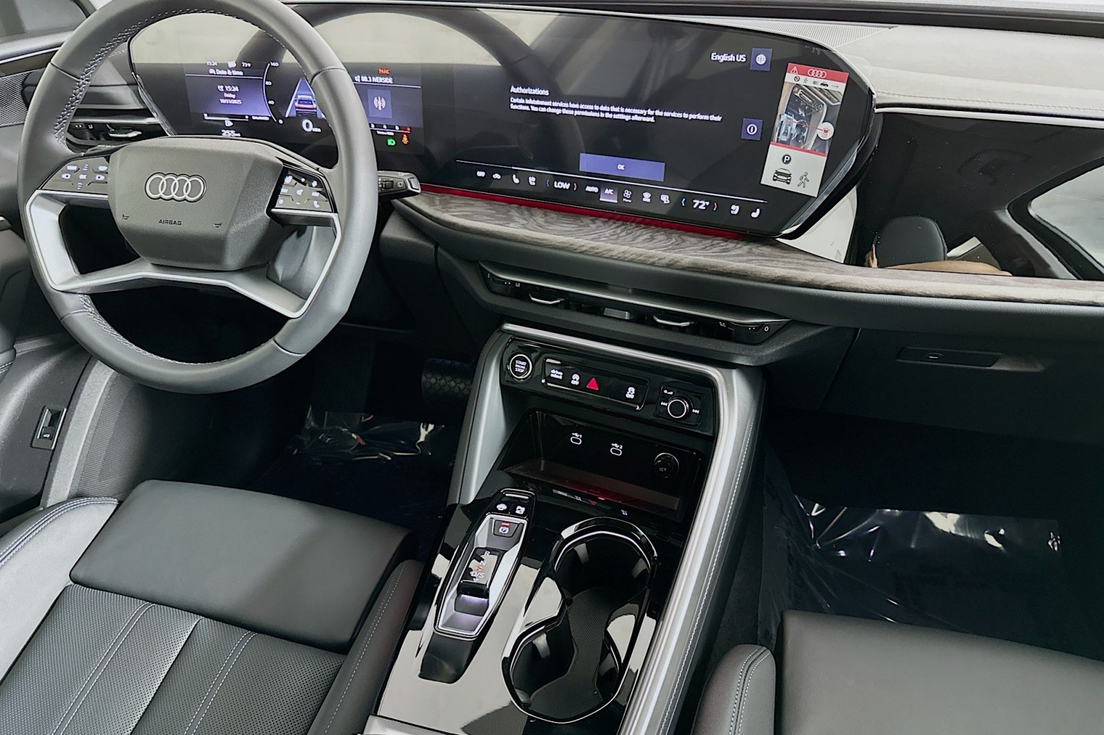 New 2025 Glacier White Metallic Audi Premium Plus image 6