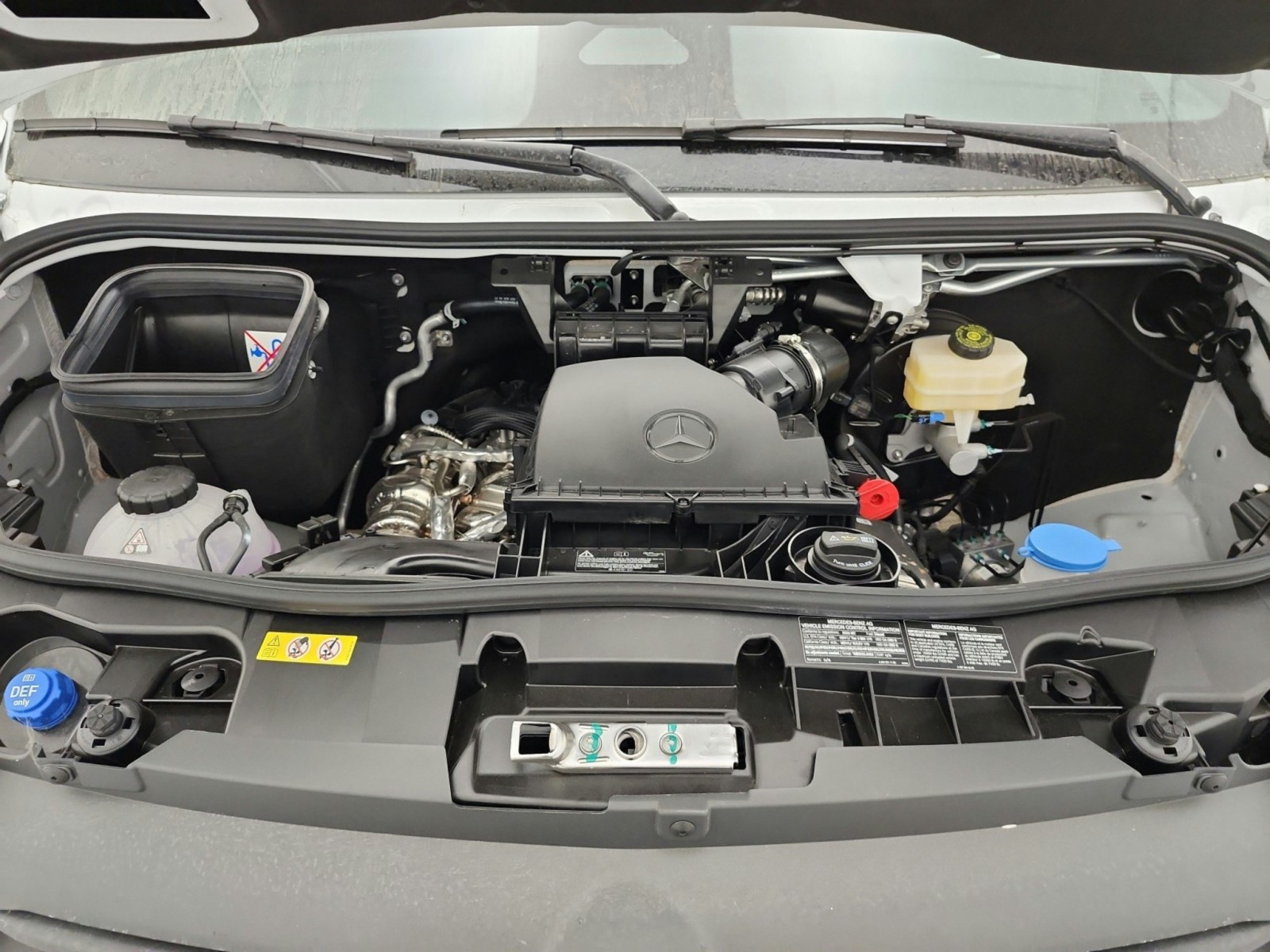 New 2026 Arctic White Mercedes-Benz Standard Roof Worker image 9