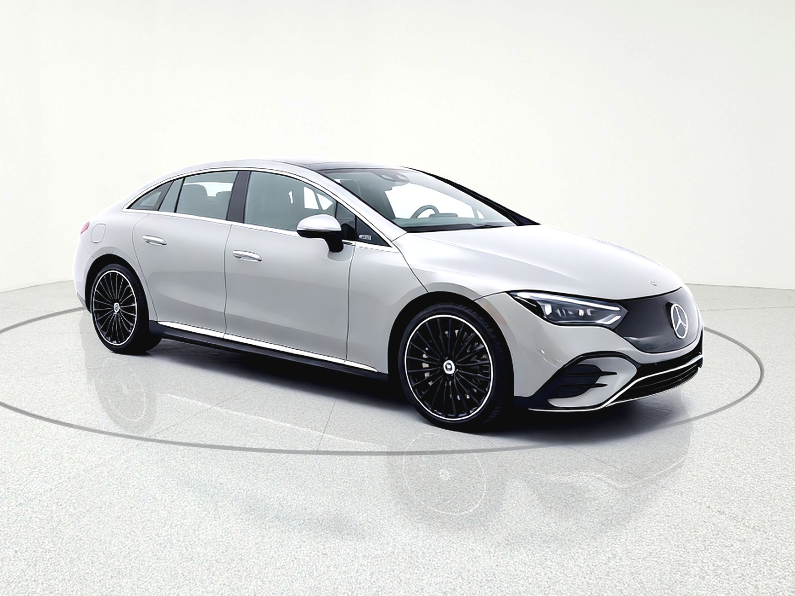 Certified Used 2024 MANUFAKTUR Alpine Grey Mercedes-Benz EQE 350 4MATIC® Sedan image 8