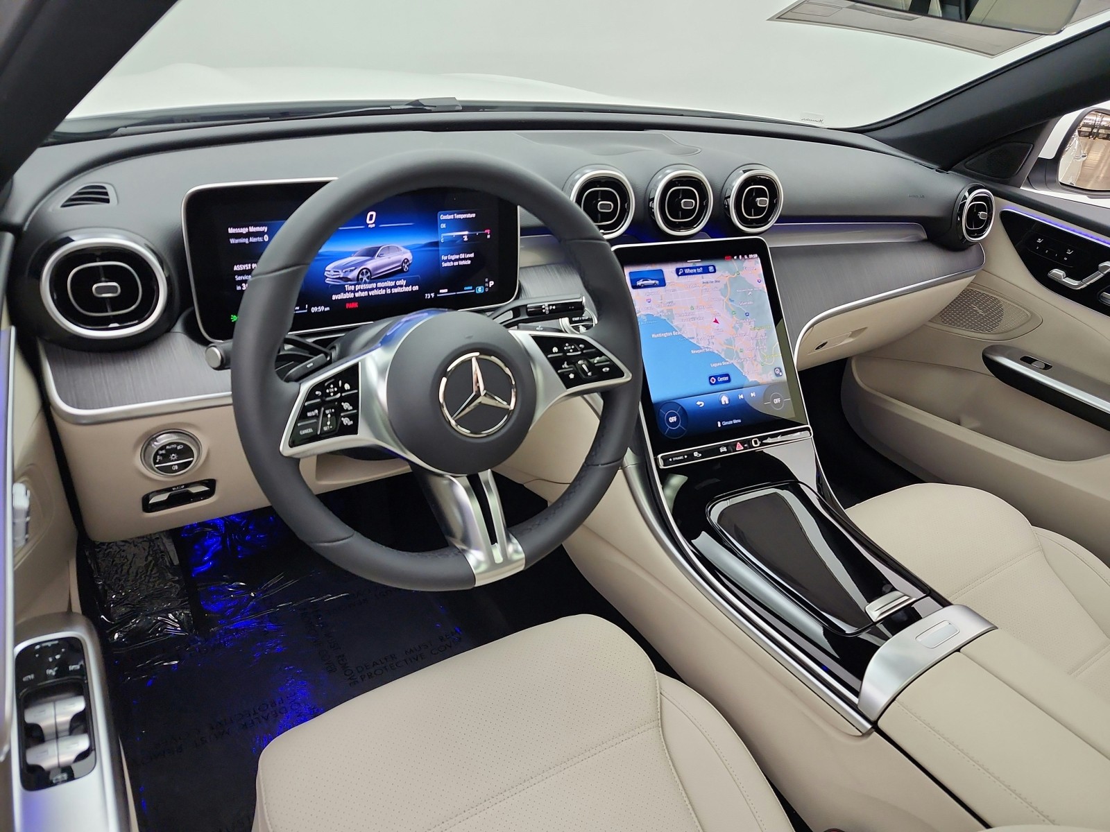 New 2026 Polar White Mercedes-Benz C 300 Sedan image 9