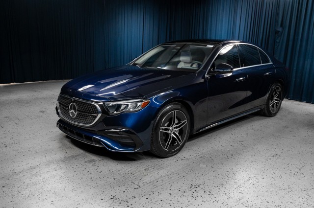 Nautical Blue Metallic 2026 Mercedes-Benz E-Class E 350 RWD Sedan Rear-Wheel Drive Automatic