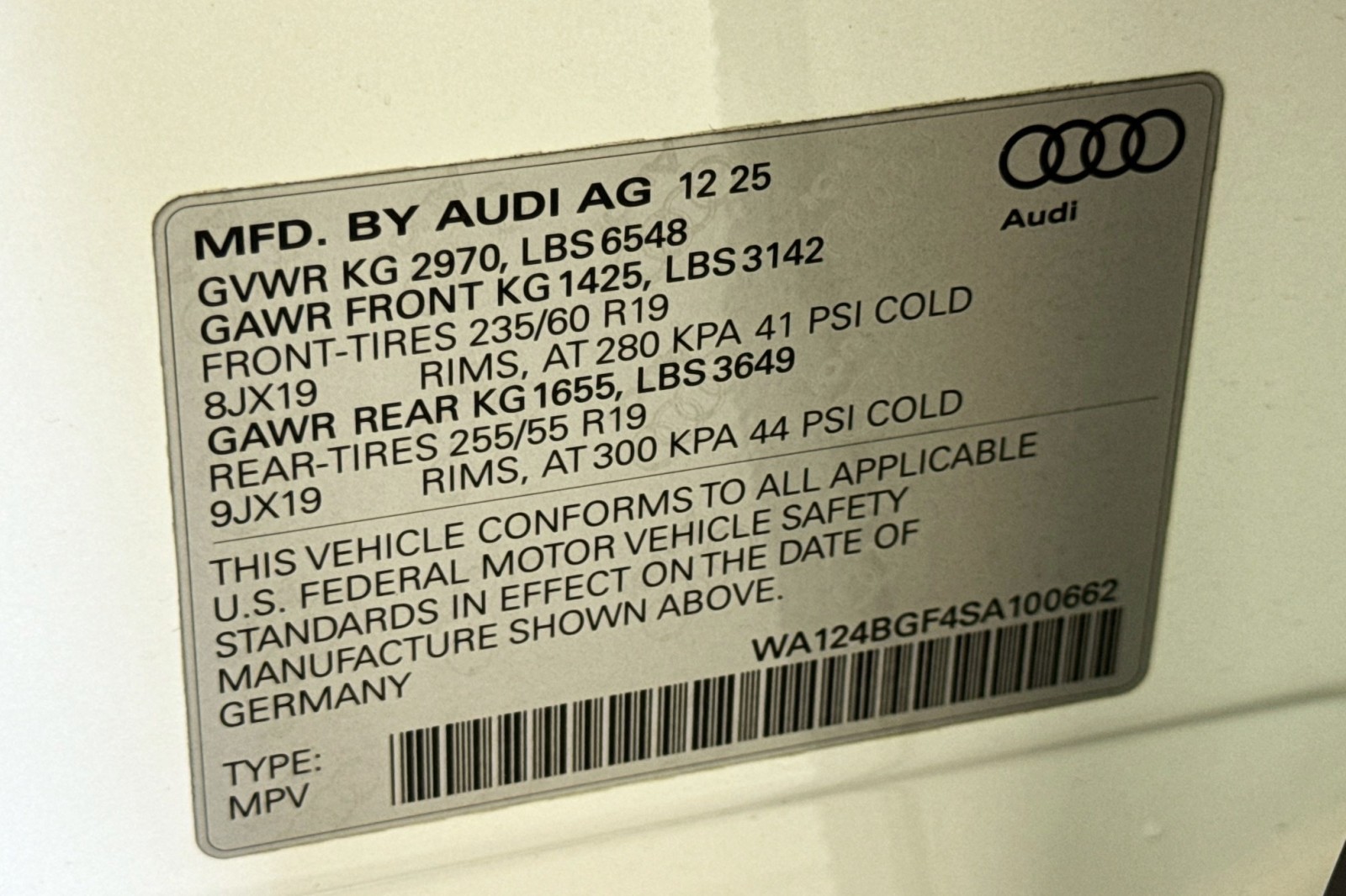 New 2025 Glacier White Metallic Audi Premium Plus quattro image 29