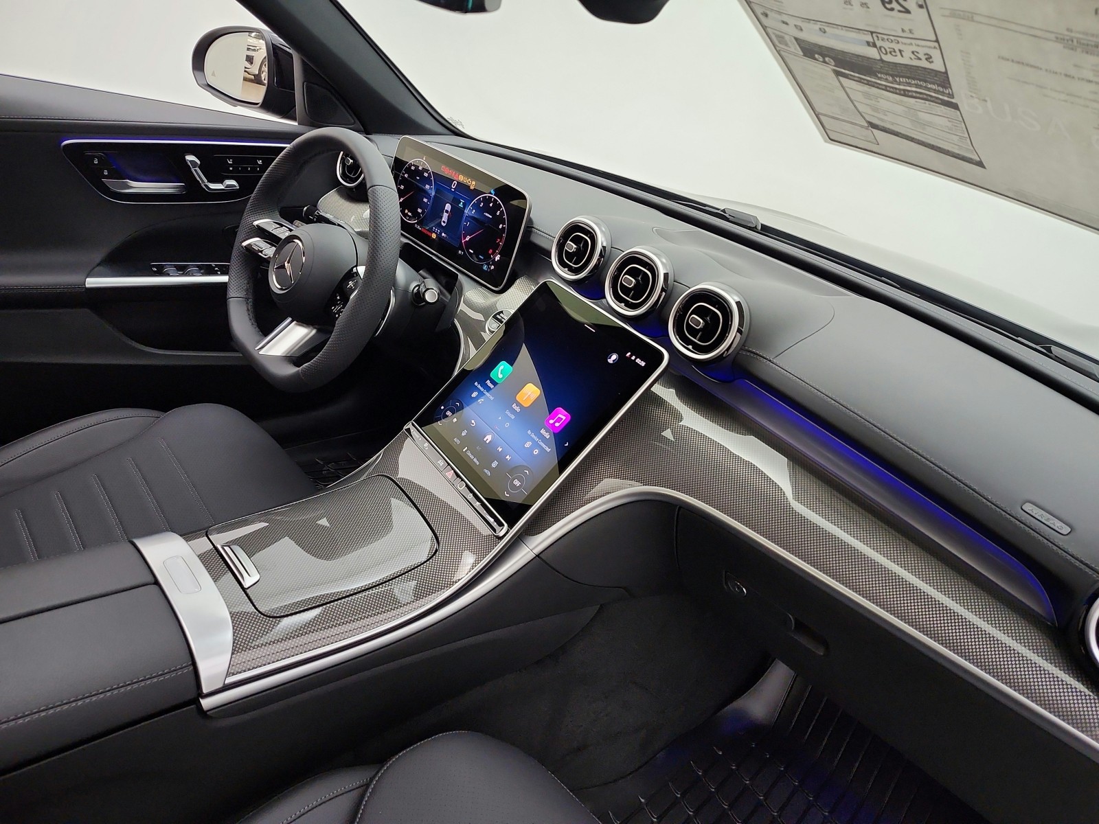 New 2026 Black Mercedes-Benz C 300 Sedan image 14