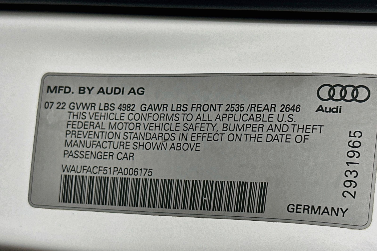 Used 2023 Glacier White Metallic Audi S line Premium Plus image 24
