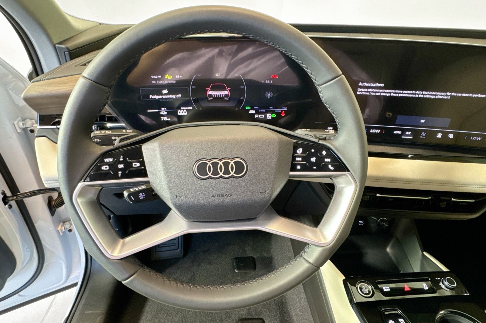 New 2025 Glacier White Metallic Audi Premium quattro image 10
