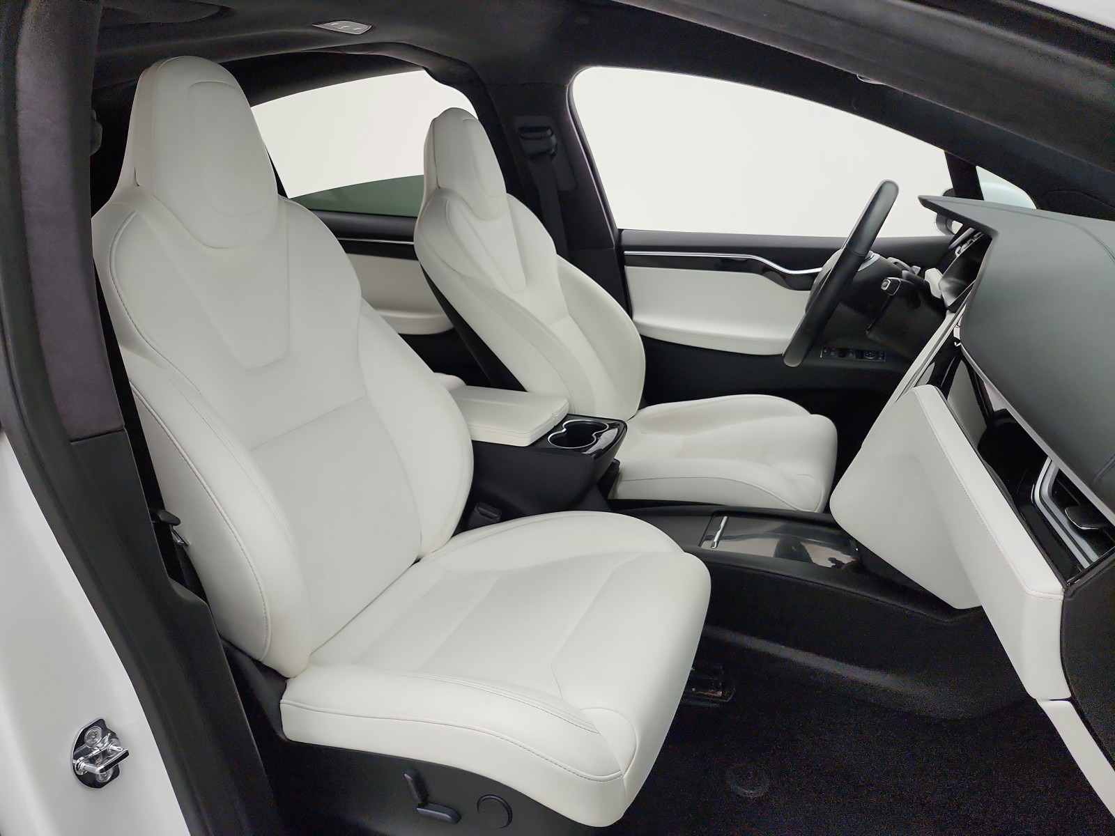 Used 2018 Pearl White Multi-Coat Tesla P100D image 19