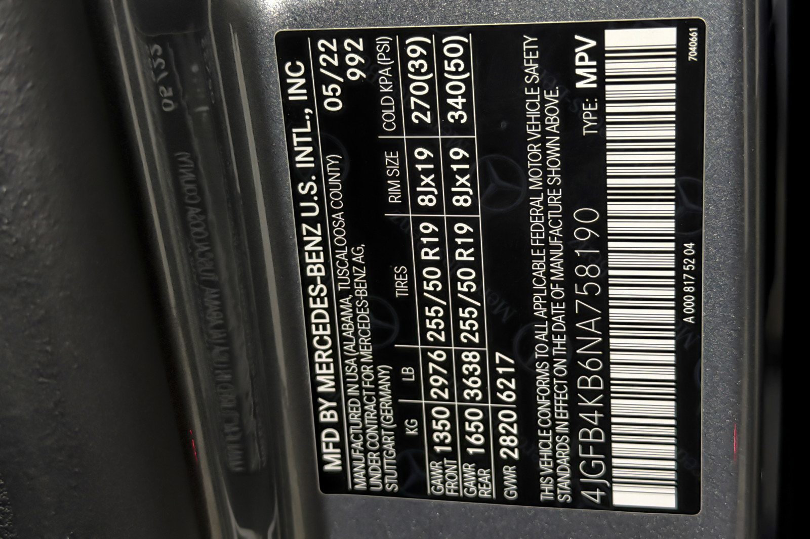 Used 2022 SLENITE GREY Mercedes-Benz GLE 350 4MATIC® SUV image 28