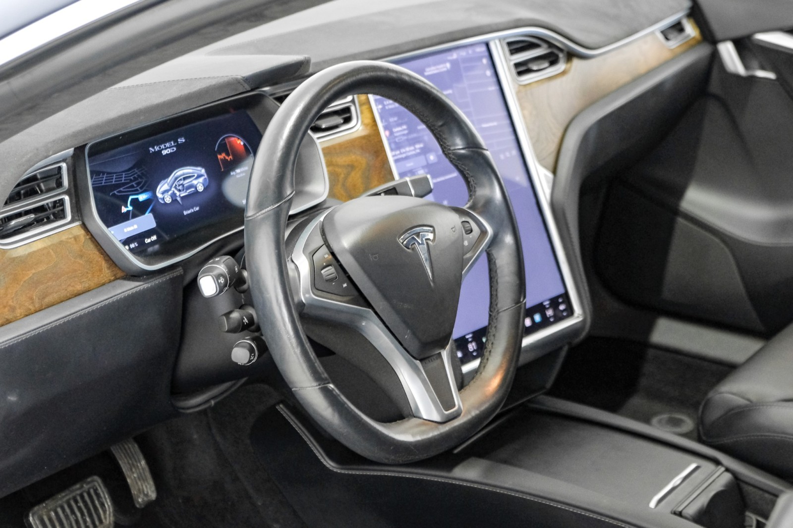 2017 Tesla Model S 90D AWD NAVIGATION PANORAMA LEATHER HEATED SEATS R 14