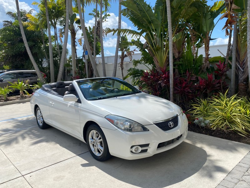 2008 Toyota Camry Solara SE CONVERTIBLE  LOW MILES 74,665 in , 