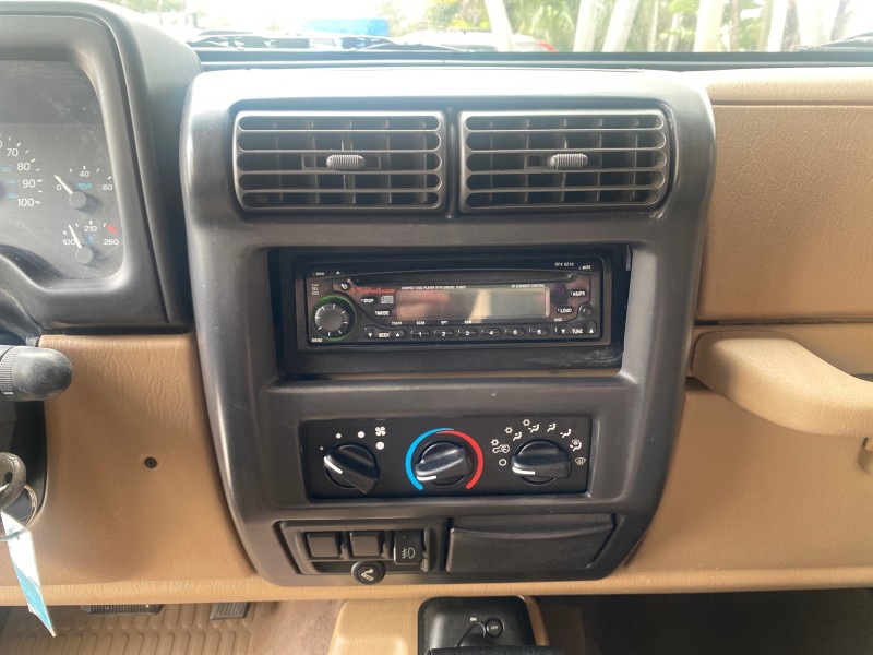 1999 Jeep Wrangler Sahara AUYO AC 6 CYL LOW MILES 47,009 in , 