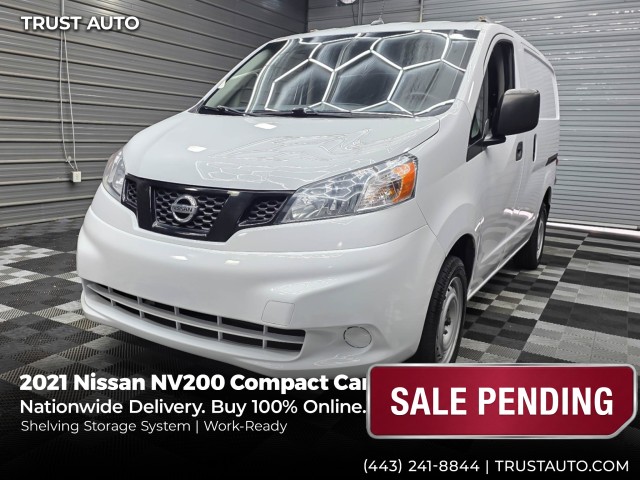 White (Fresh Powder) 2021 Nissan NV200 Van Front-Wheel Drive Continuously Variable Transmission