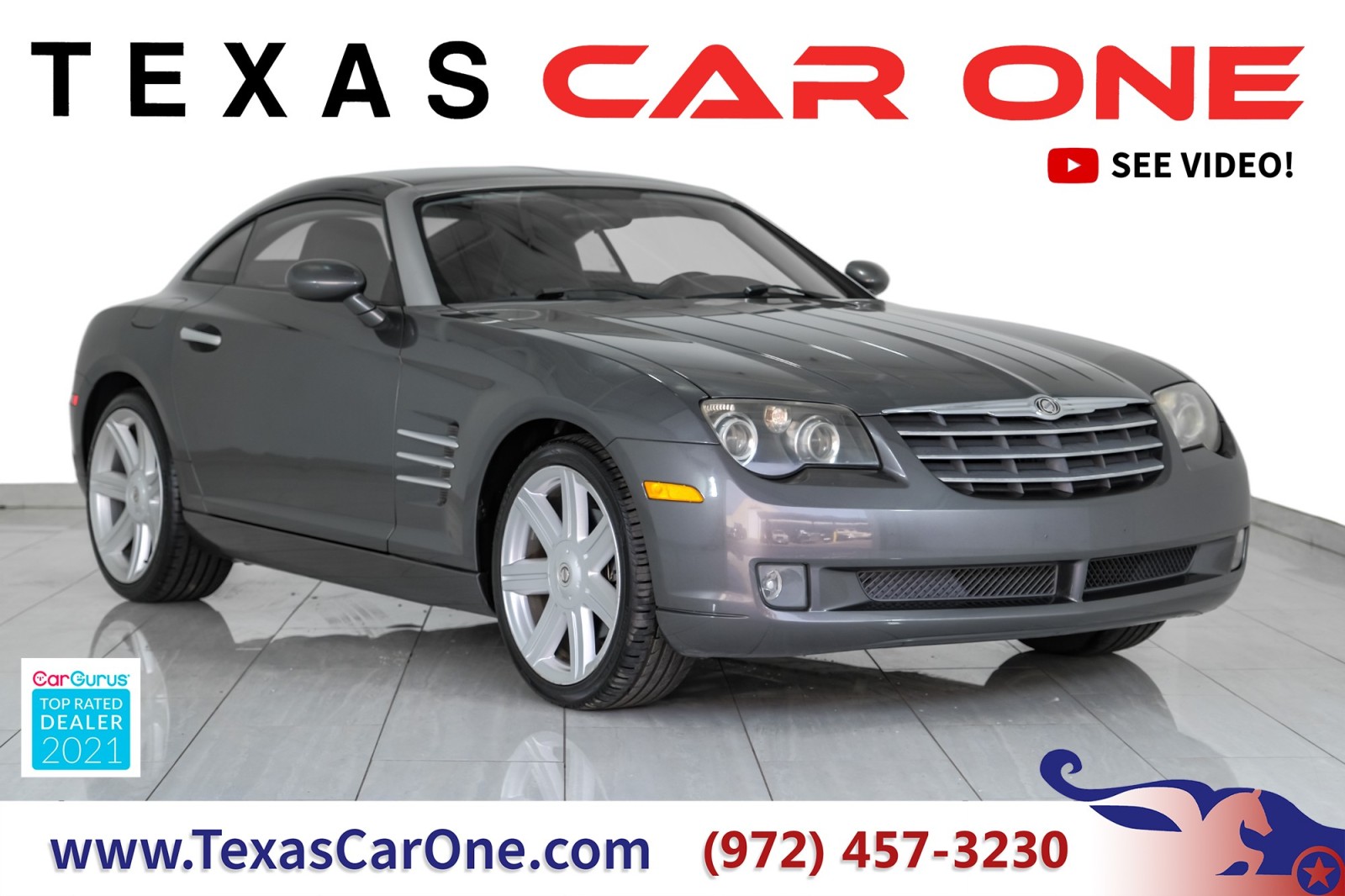 2005 Chrysler Crossfire LIMITED AUTOMATIC LEATHER HEATED SEATS DUAL POWER  1