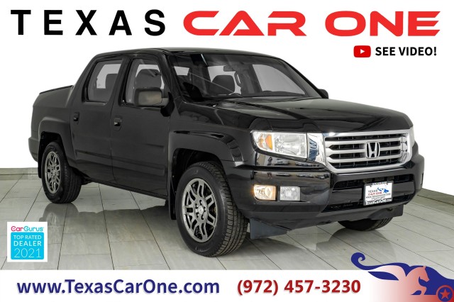 Crystal Black Pearl 2012 Honda Ridgeline Pickup Truck Four-Wheel Drive Automatic