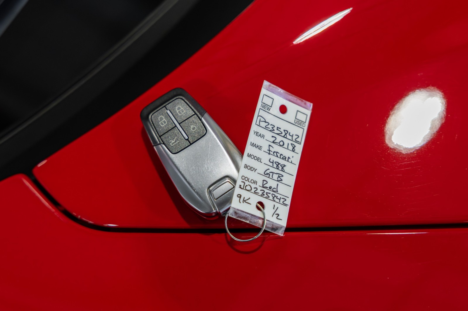 Used Car 2018 Ferrari 488 Gtb  For Sale Under $290,000 In Boerne, Texas