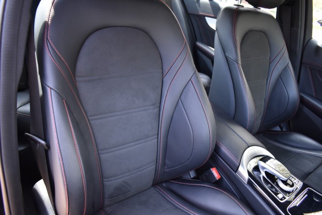 2018 Mercedes-Benz C-Class AMG AWD Leather Burmester Sound Moonroof Heated Front Seats Keyless Start Bluetooth Blind Spot 43
