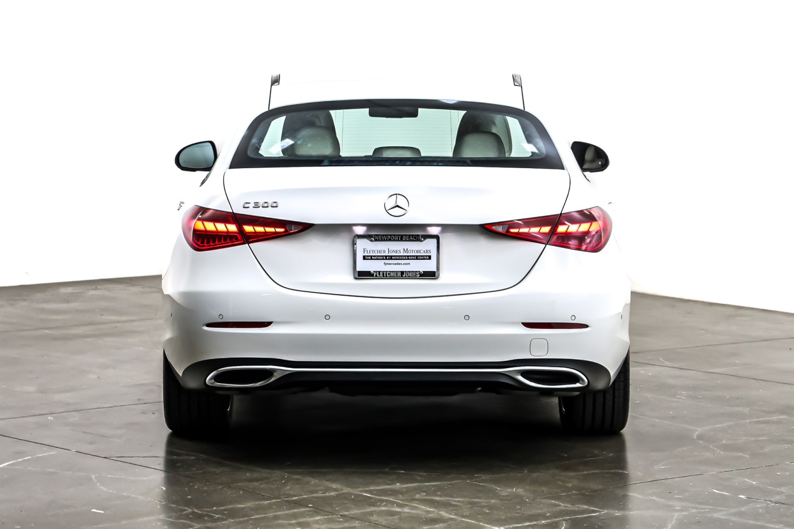 Certified Used 2025 Polar White Mercedes-Benz C 300 Sedan image 6