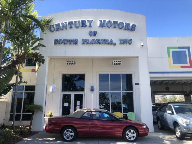 1996 Chrysler Sebring Conv JXi lEATHER LOW MILES in pompano beach, Florida