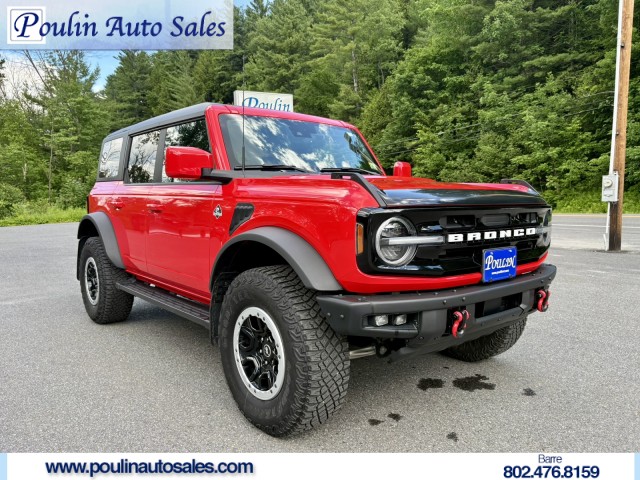 Red 2023 Ford Bronco SUV / Crossover Four-Wheel Drive Automatic