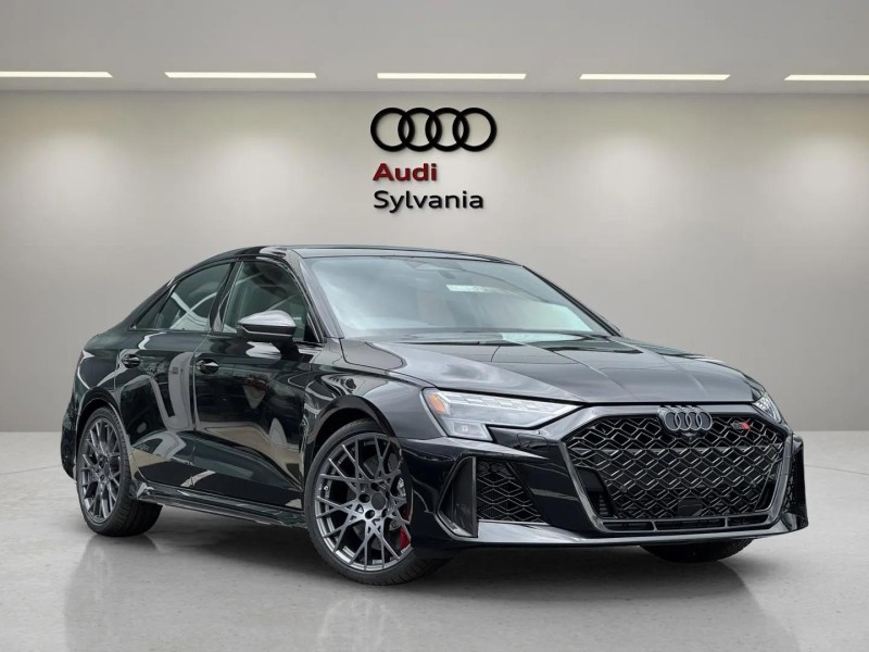 Mythos Black Metallic 2026 Audi RS 3 Sedan All-Wheel Drive Automatic
