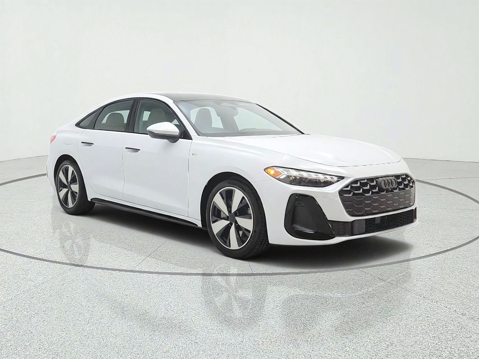 New 2026 Glacier White Metallic Audi Premium Plus 2.0 TFSI quattro image 3
