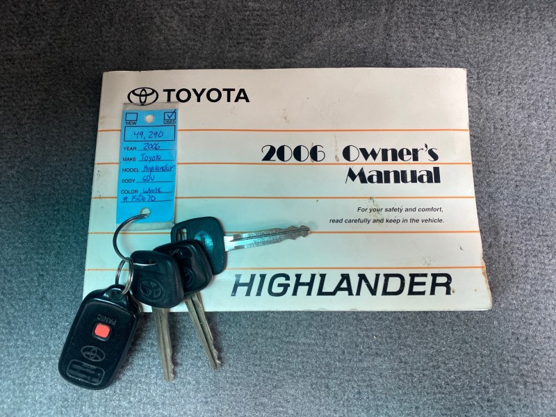 2006 Toyota Highlander 1 OWNER FL LOW MILES 49,290 SUV in , 