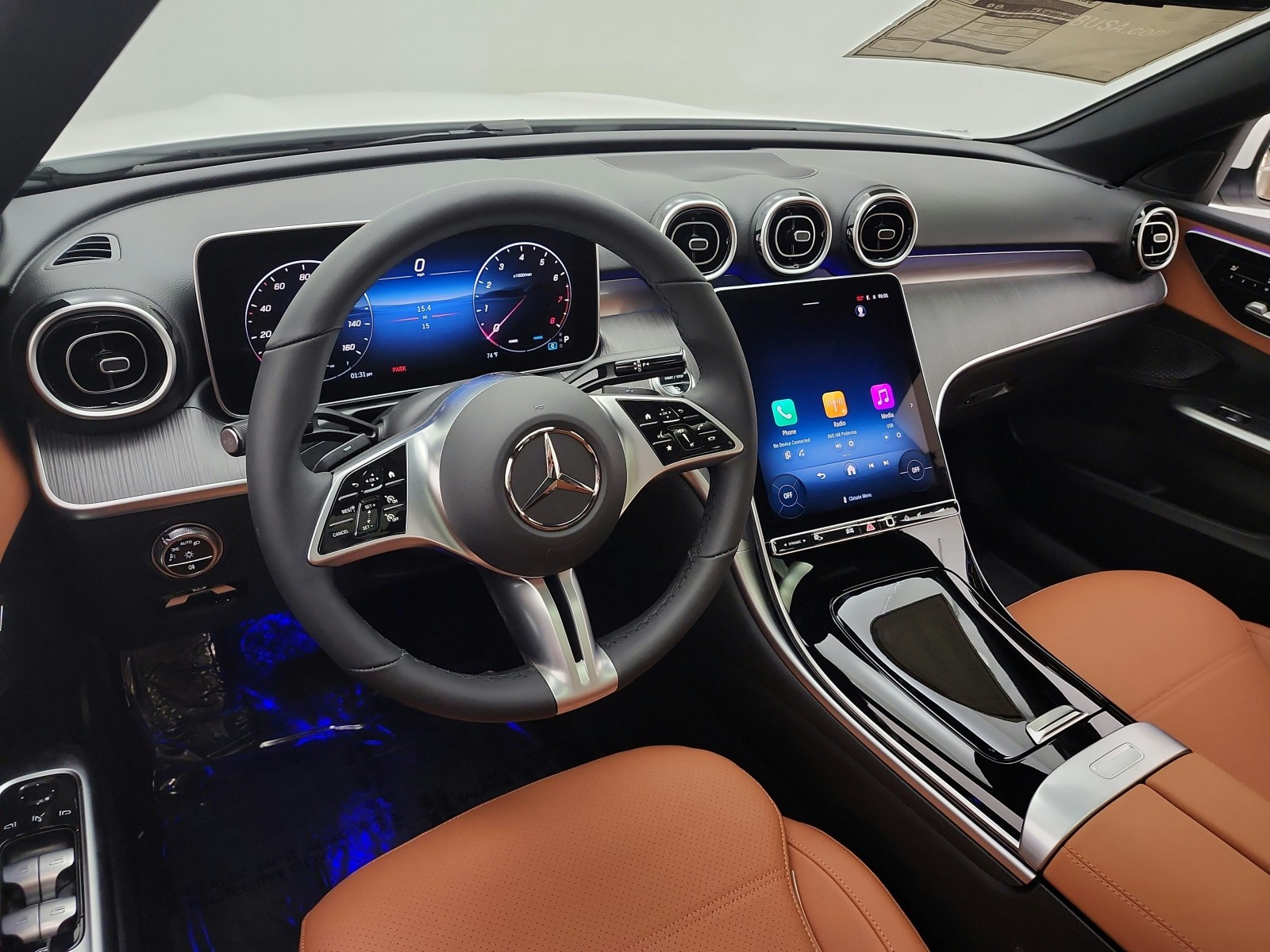 New 2026 Polar White Mercedes-Benz C 300 Sedan image 9