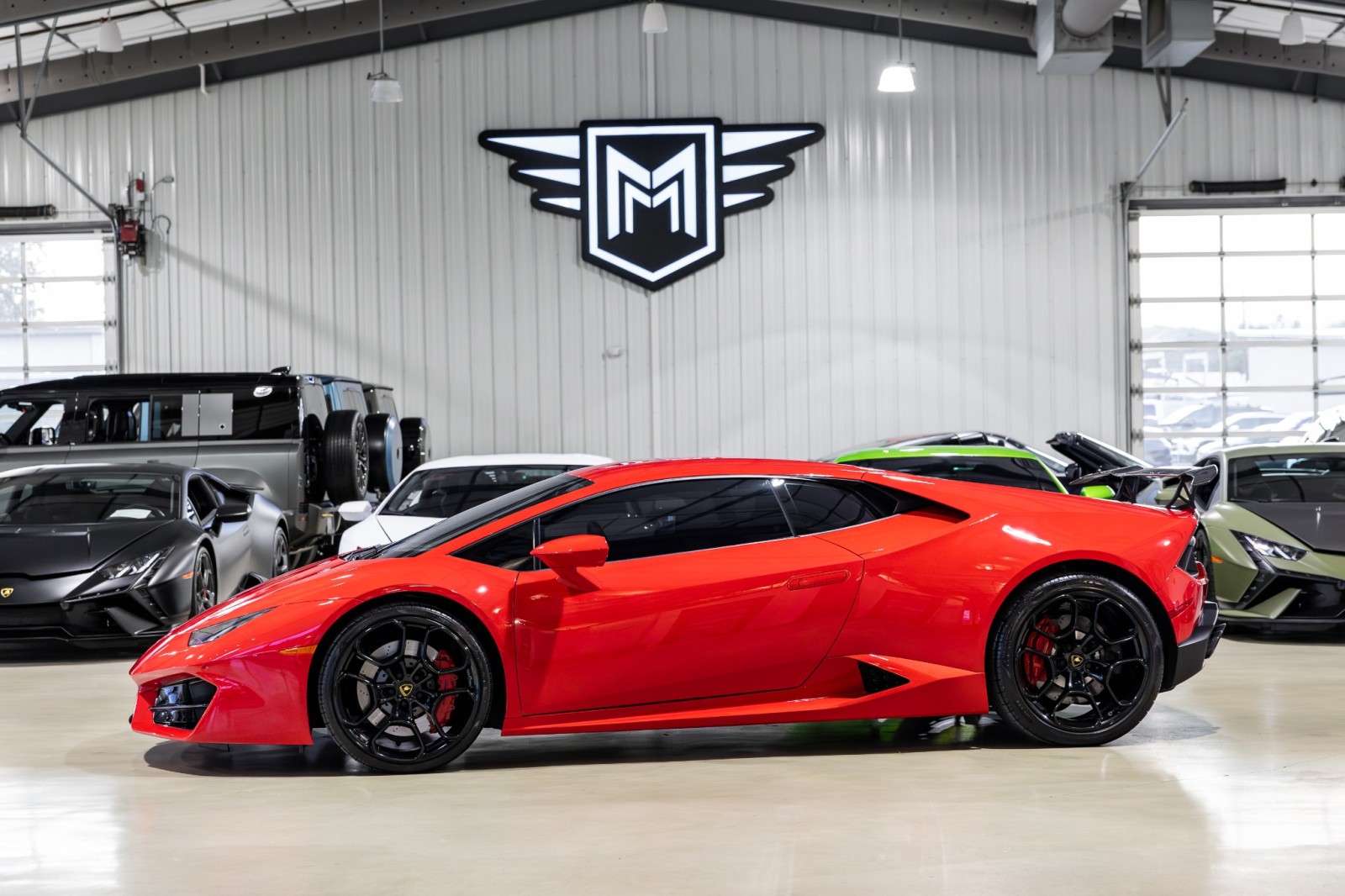 Used Car 2017 Lamborghini Huracan  - Giano Wheels - Rosso Mars Metallic - Transparent Engine Bonnet For Sale Under $210,000 In Boerne, Texas