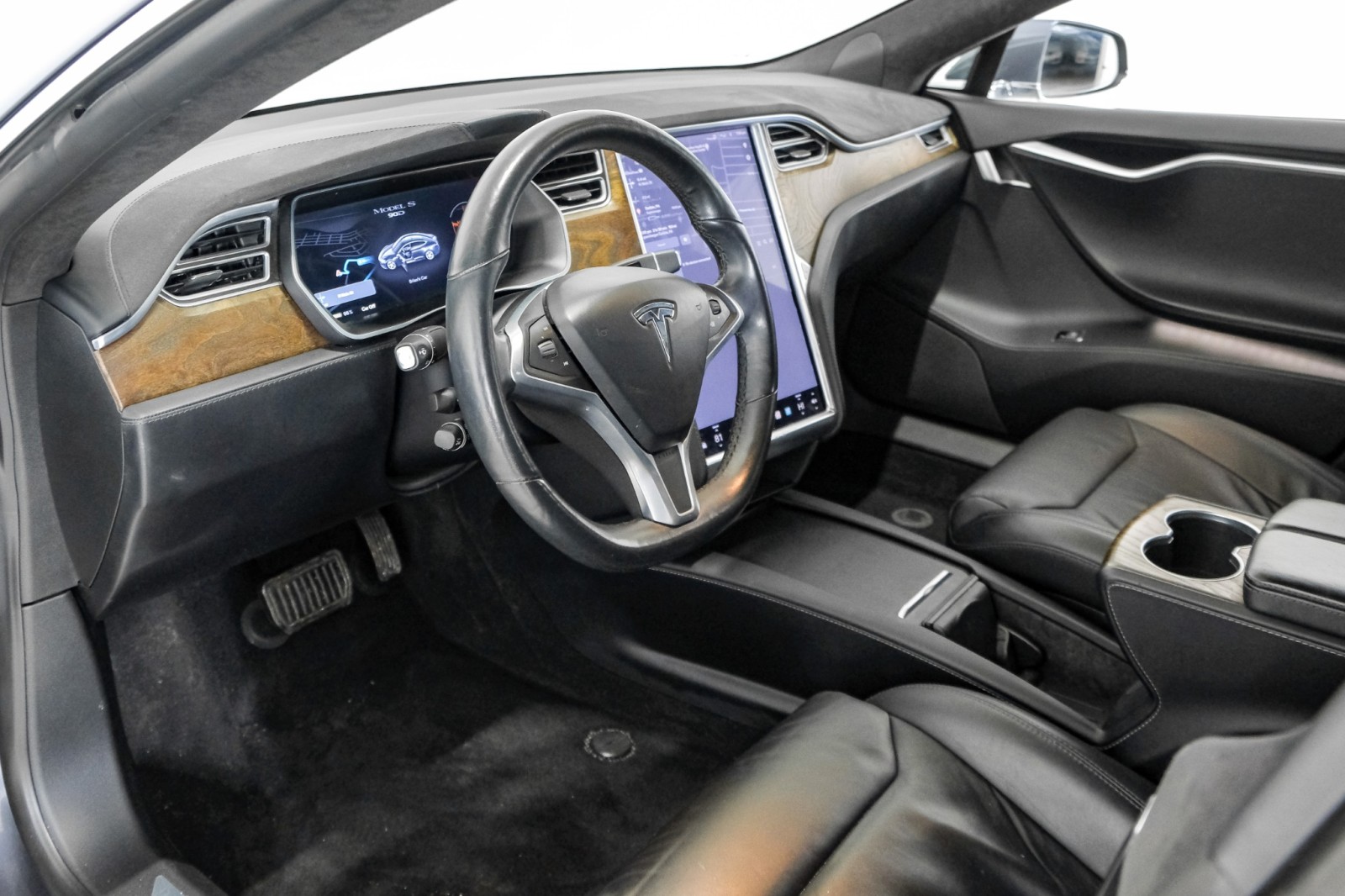 2017 Tesla Model S 90D AWD NAVIGATION PANORAMA LEATHER HEATED SEATS R 13