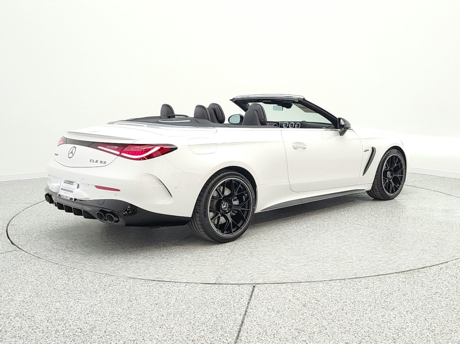 New 2026 MANUFAKTUR Moonlight White Metallic Mercedes-Benz AMG® CLE 53 4MATIC+ Cabriolet image 5