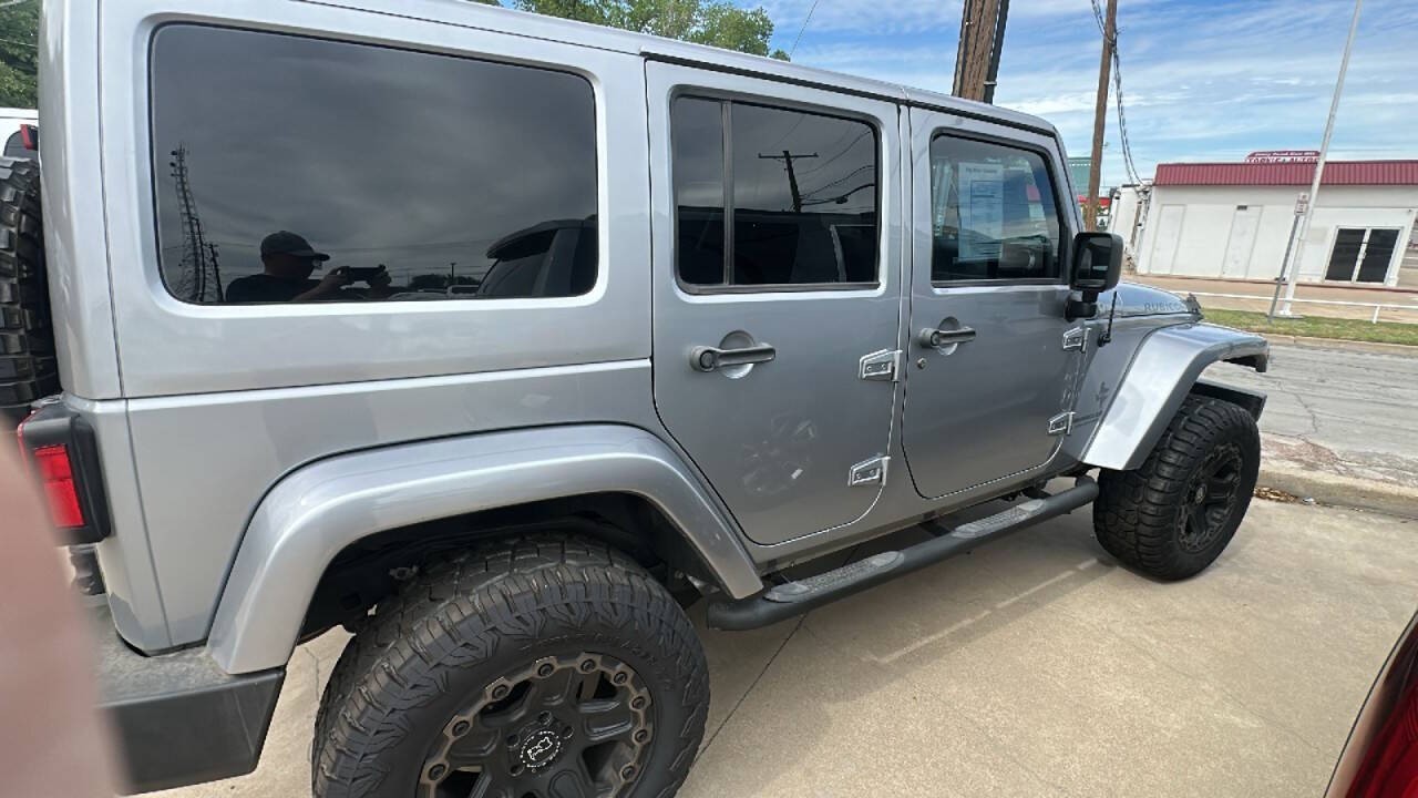 Billet Silver Metallic Clear Coat 2015 Jeep Wrangler Unlimited Rubicon 4WD SUV / Crossover Four-Wheel Drive Manual