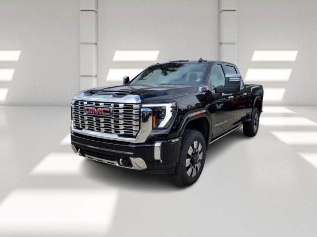 Black 2026 GMC Sierra 2500HD Denali Crew Cab 4WD Pickup Truck Four-Wheel Drive Automatic