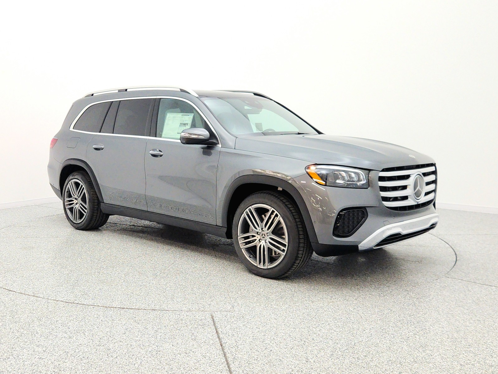 New 2026 Selenite Grey Metallic Mercedes-Benz GLS 450 4MATIC® SUV image 3