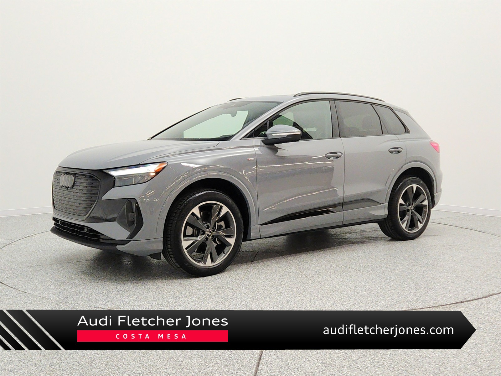 Pebble Gray 2024 Audi Q4 e-tron quattro Premium Plus 50 SUV / Crossover All-Wheel Drive Automatic
