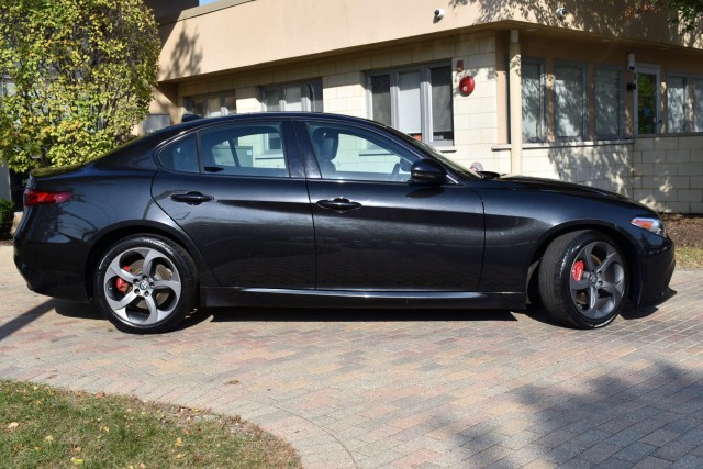 2017 Alfa Romeo Giulia Ti AWD Sport Navi Leather Sport Dual Sunroof Xenon Heated Front Seats Driver Assist H/K Sound Blind Spot Rear Camera MSRP $49,690 14