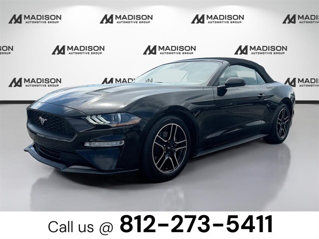 Shadow Black 2021 Ford Mustang Convertible Rear-Wheel Drive Automatic