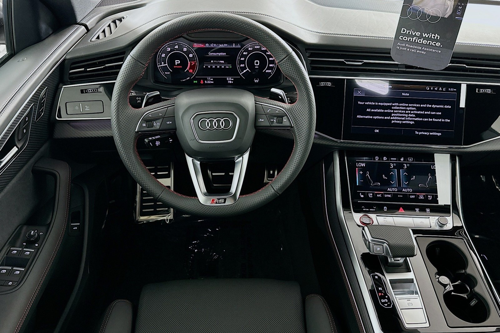 New 2026 Mythos Black Metallic Audi performance image 5