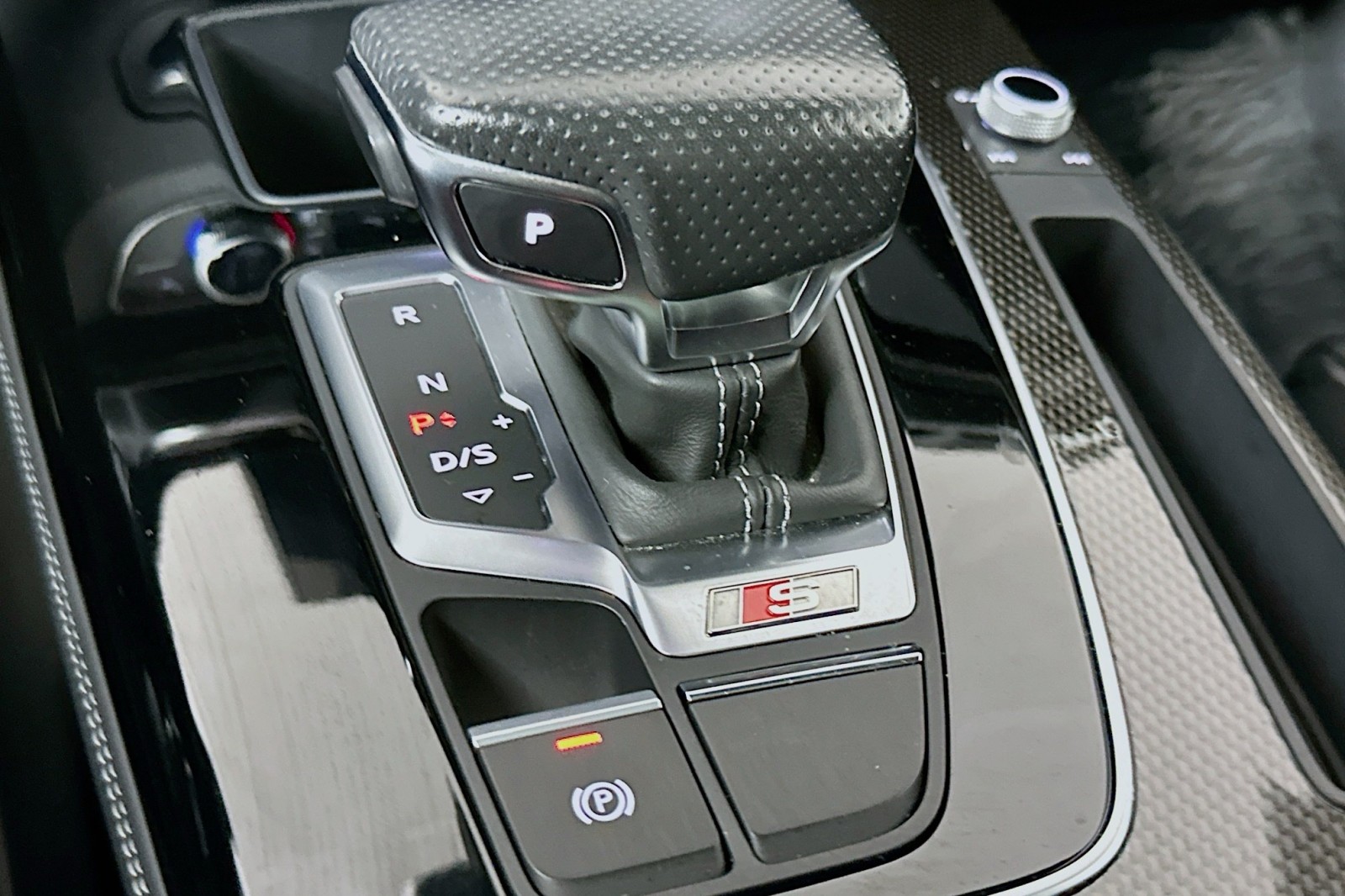 Used 2023 Mythos Black Metallic Audi Premium Plus image 7