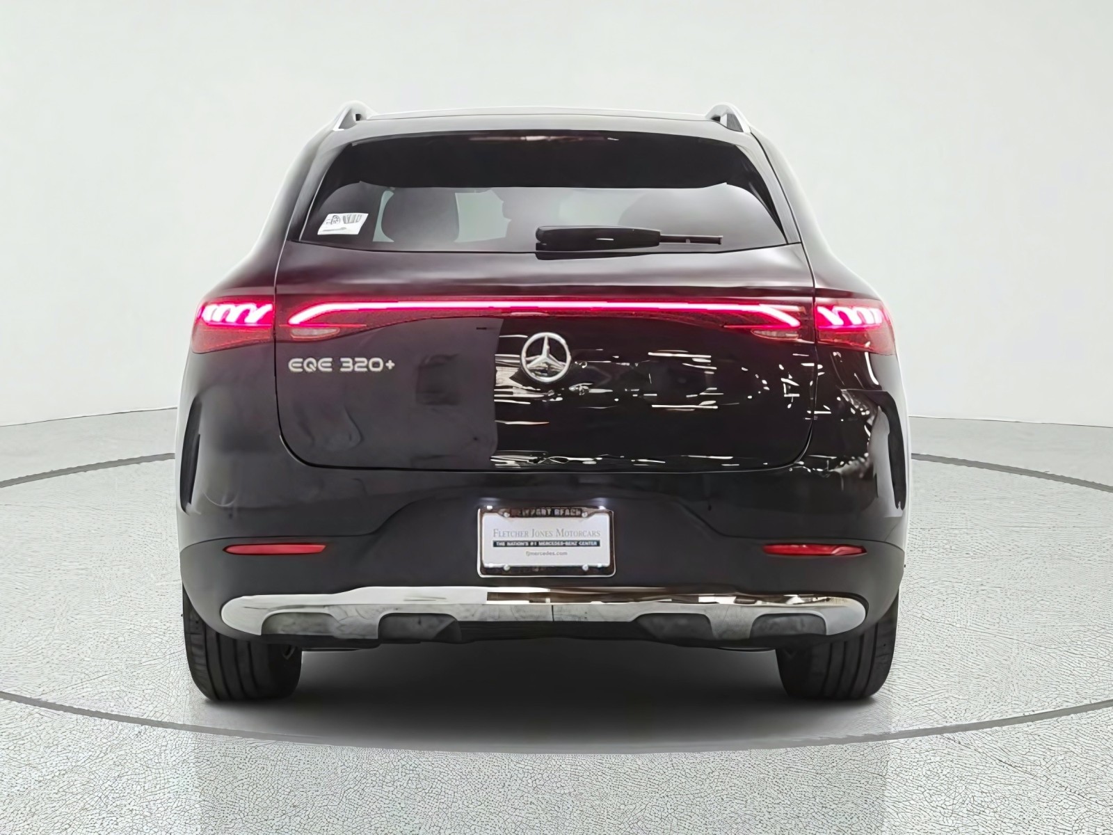 New 2027 Obsidian Black Metallic Mercedes-Benz EQE 320+ SUV image 6