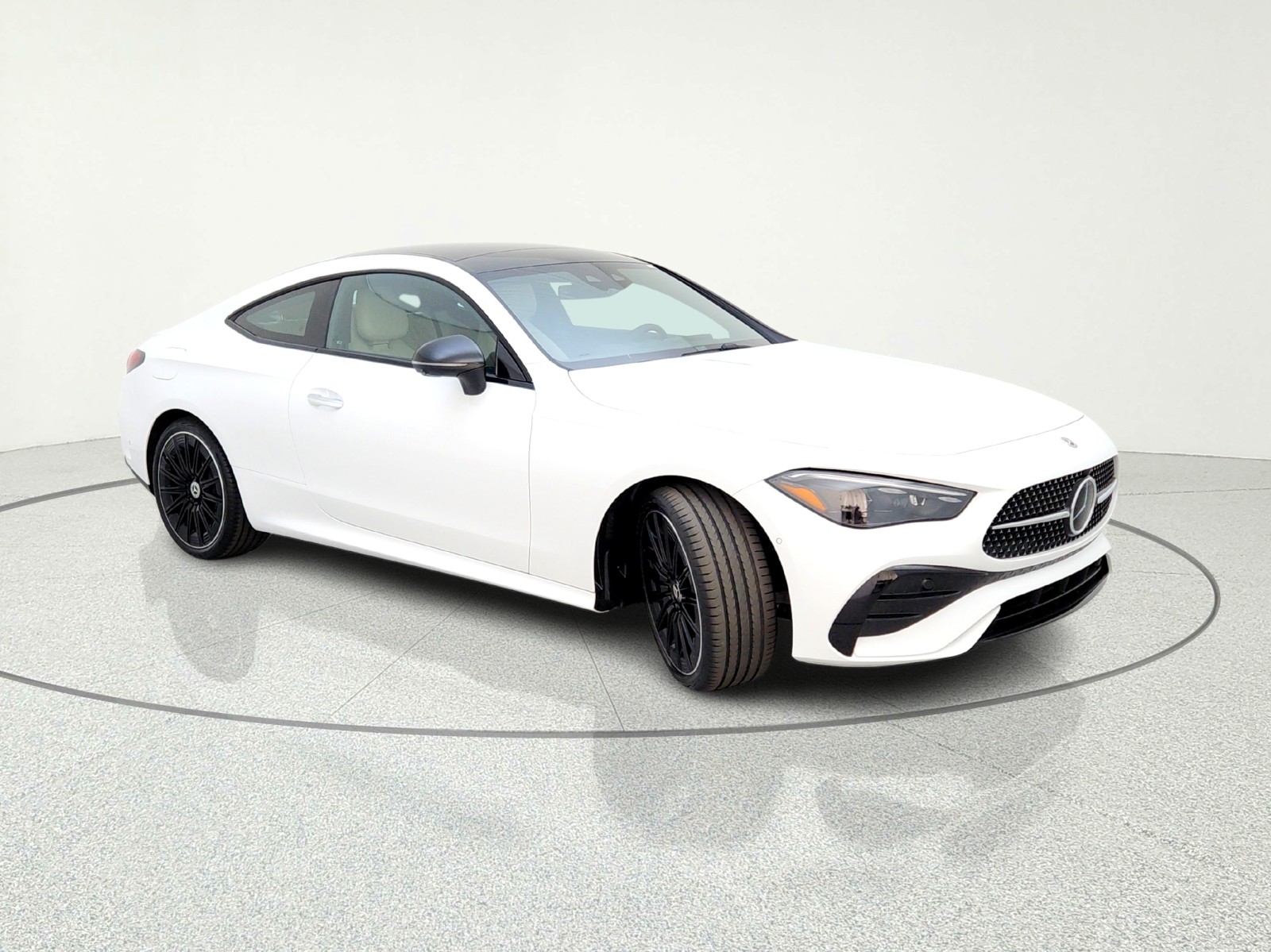 New 2026 MANUFAKTUR Moonlight White Metallic Mercedes-Benz CLE 450 4MATIC® Coupe image 5