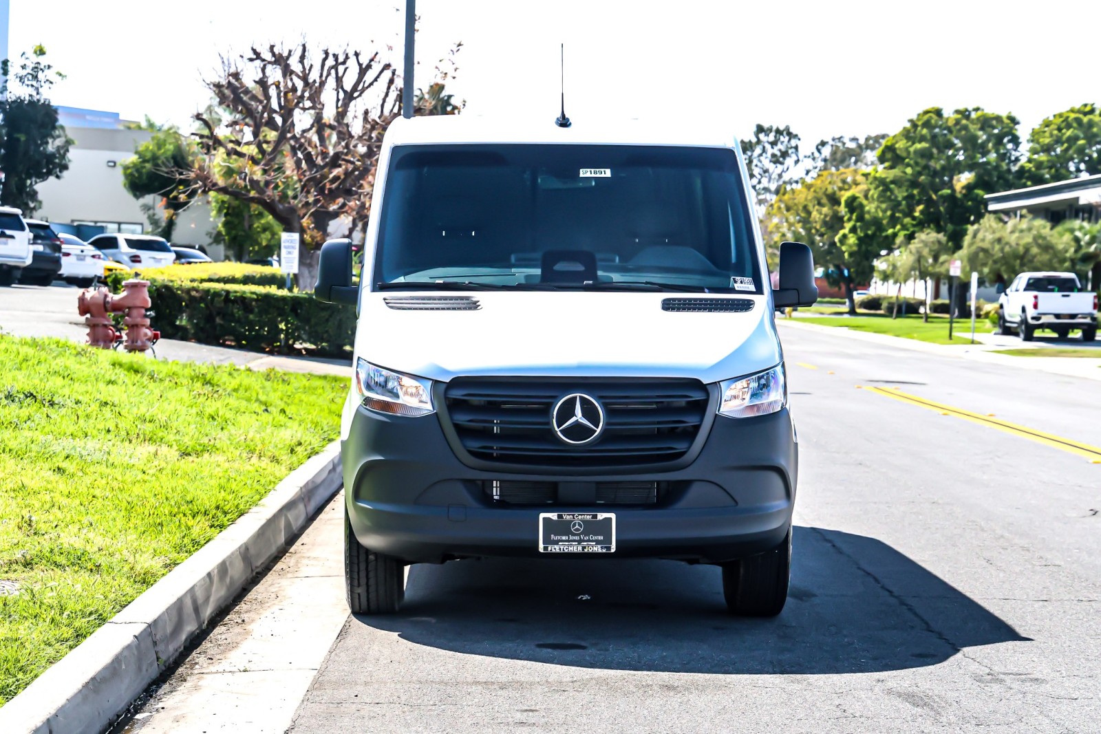 New 2025 Arctic White Mercedes-Benz Standard Roof 4-Cyl Diesel HO image 2