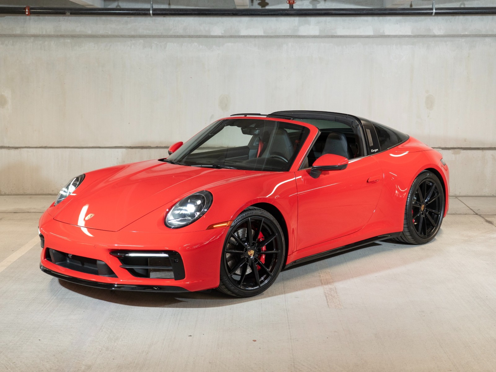 Guards Red 2021 Porsche 911 Convertible All-Wheel Drive Automatic