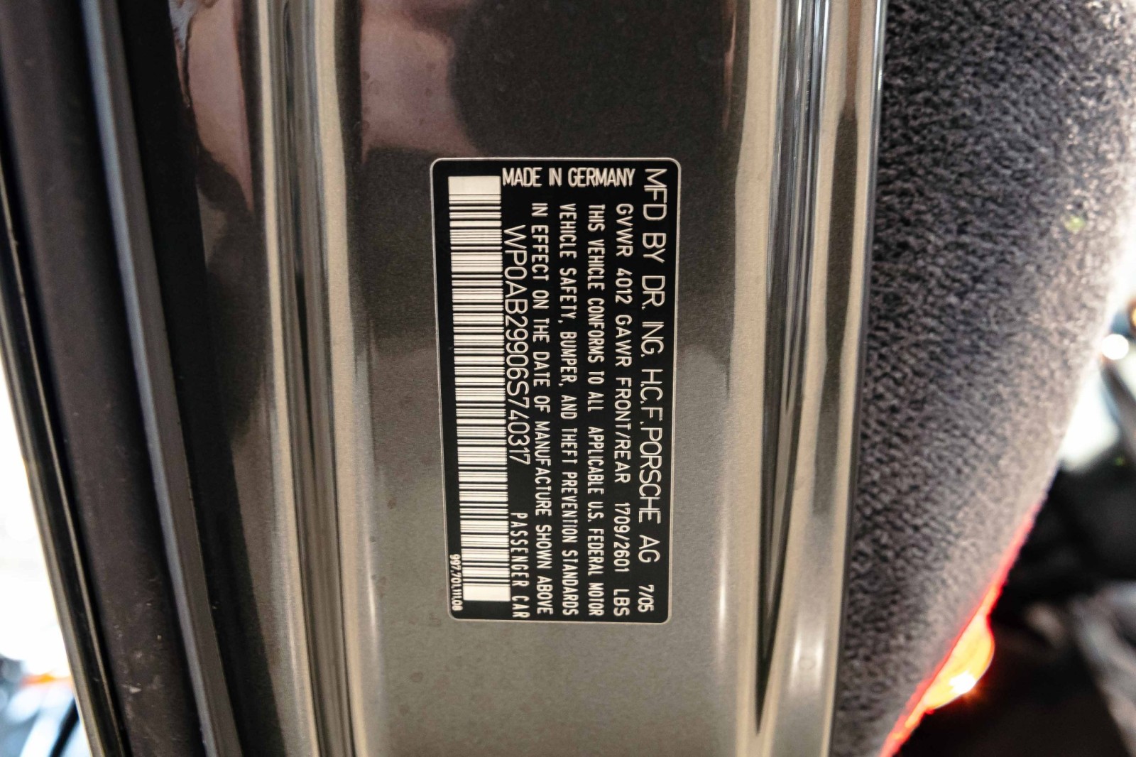 Used Car 2006 Porsche 911  Carrera S For Sale Under $80,000 In Boerne, Texas