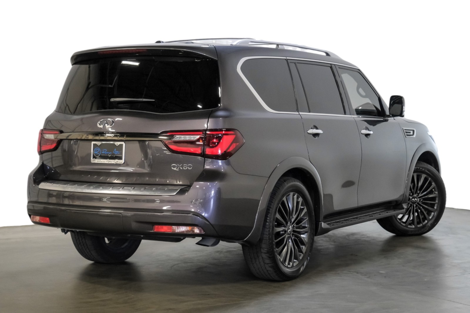 2022 INFINITI QX80 PREMIUM SELECT CargoPkg RoofRails SaharaLthrPkg RadiantLightingP 7