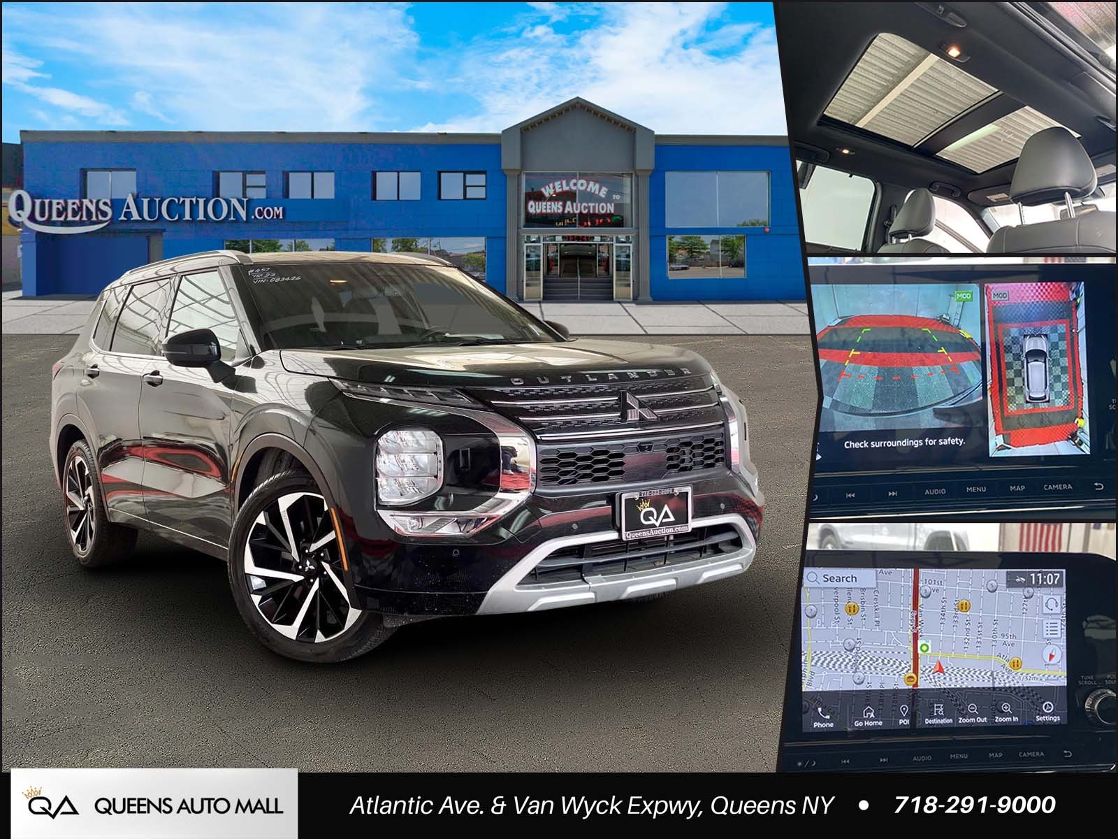 Black Diamond 2022 Mitsubishi Outlander SEL S-AWC SUV / Crossover All-Wheel Drive Automatic