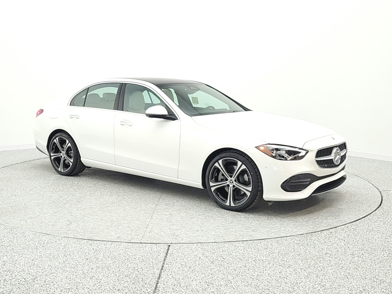 New 2026 Polar White Mercedes-Benz C 300 image 3