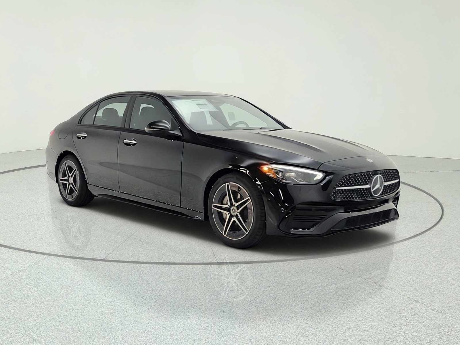 New 2026 Black Mercedes-Benz C 300 Sedan image 3