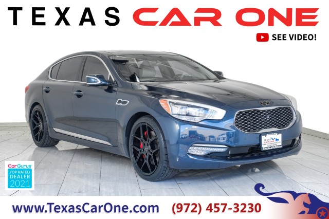 Midnight Sapphire 2015 Kia K900 Sedan Rear-Wheel Drive Automatic